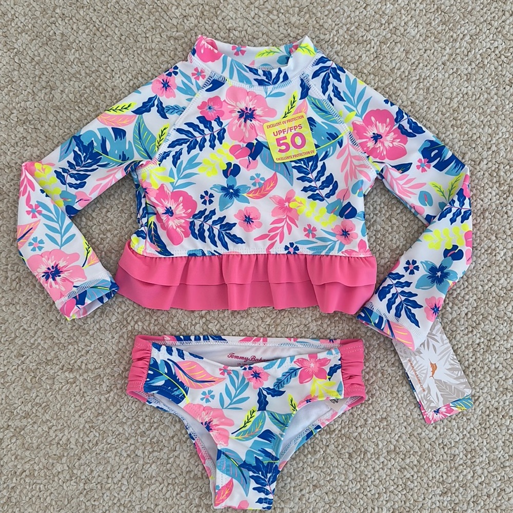 Tommy Bahama Floral 2-Piece Swimsuit